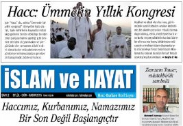 slam ve Hayat'n Hacc-Kurban says kt