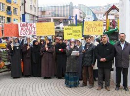 Kocaeli`de yasak zorbala 102. kez protesto