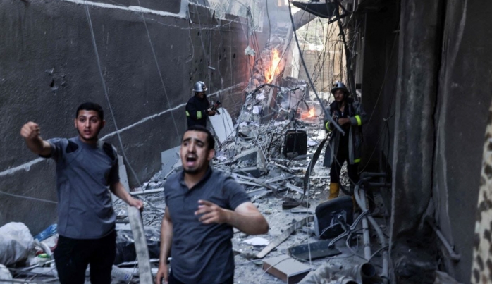 Siyonist igal rejimi Gazze'de yine katliam yapt: 1'i ocuk 8 maktul