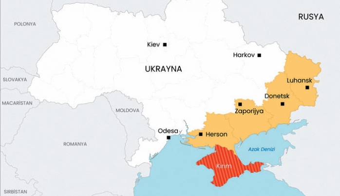 Rusya, Ukraynadaki 4 blgeyi ilhak etti, Zelenskiy Natoya bavurdu