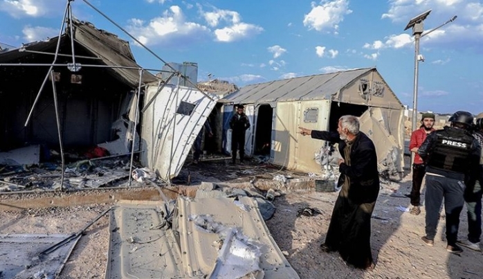 Esed rejiminin dlib'de adr kampa dzenledii saldrda 6 sivil katledildi, 75i yaraland