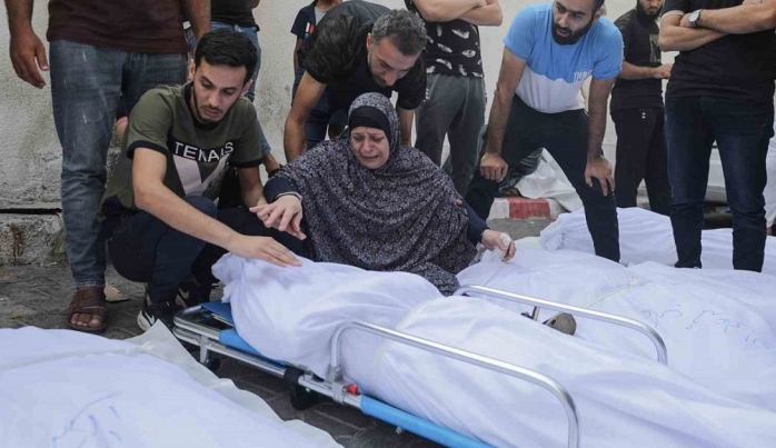 Soykrmn 27. gnnde katledilen Gazzeli mazlumlarn says 9 bini geti