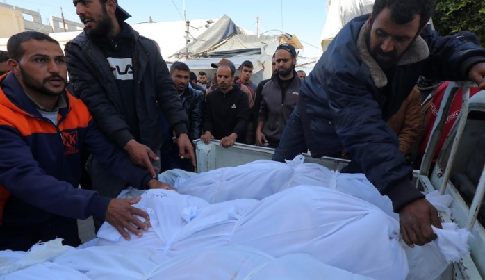 Soykrm saldrlarnda katledilen Gazzelilerin says 34 bini geti