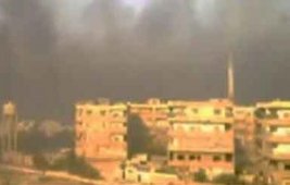 Katliam sonras Hama (Video)