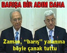 Zaman, Peres-Abbas grmesinden ok memnun oldu, `bar` yalanna anak tuttu 