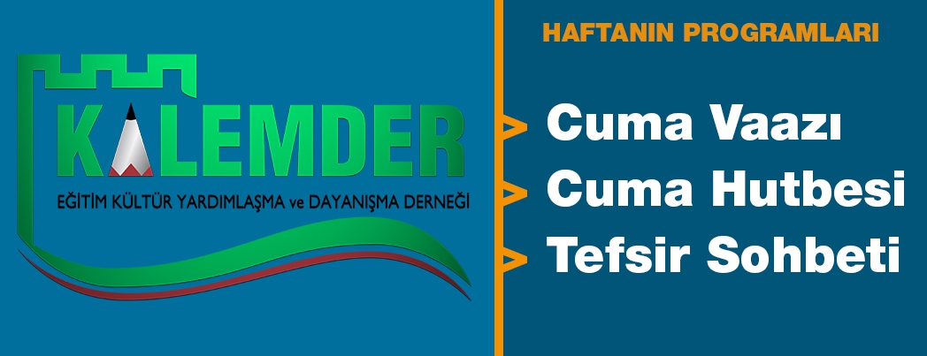 Kalem-Der'de Bu Haftan�n Programlar�