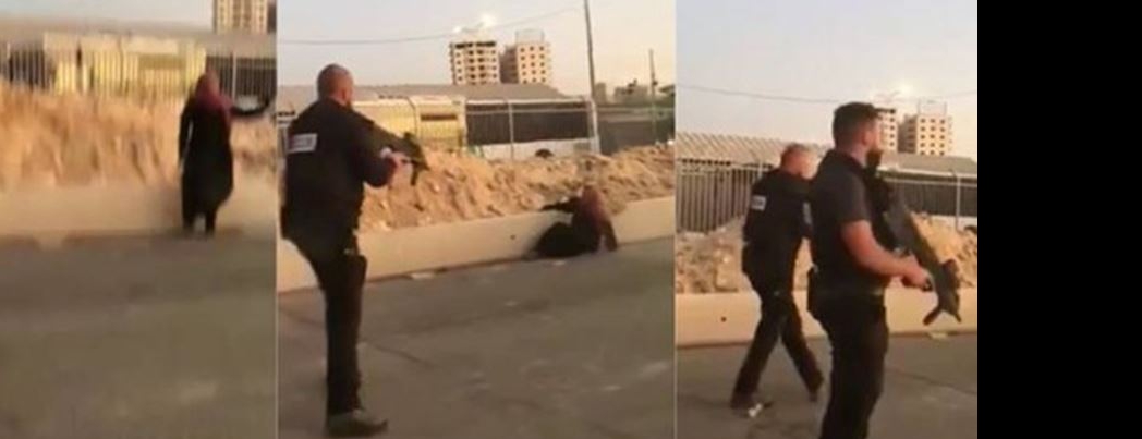 Siyonist i�gal askerleri, kontrol noktas�nda Filistinli bir kad�n� katletti (HABER-V�DEO)