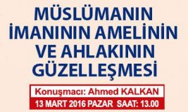  LKAV'da Ahmed Kalkan konferans