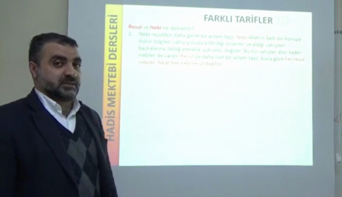 Kur'an'da Resul ve Nebi Kavramlar (VDEO)