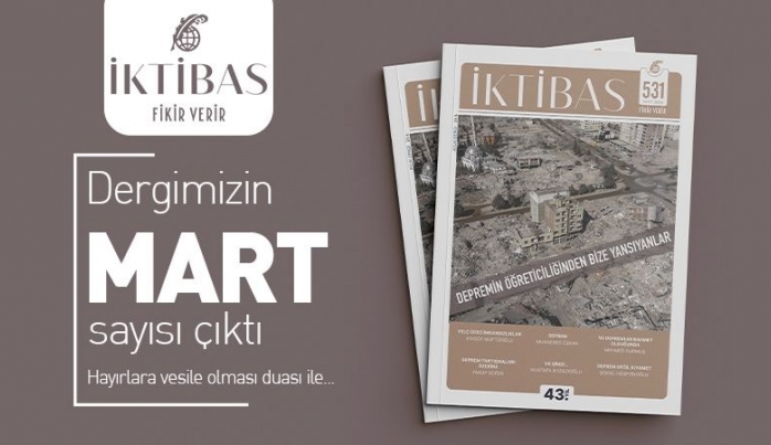 ktibas Dergisi Mart says kt