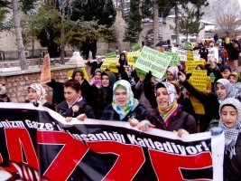 Tokat, Gazze iin ayakta: 
