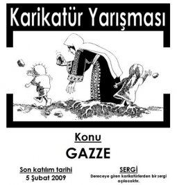Gazze konulu karikatr yarmas