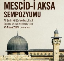 stanbul Mescid-i Aksa Sempozyumu'na hazrlanyor 