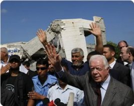 Carter: srail, Gazze halkna hayvan muamelesi yapyor