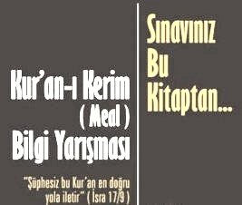 Kur'an meali bilgi snav yarn