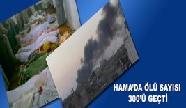 Hama'da l says 300' geti