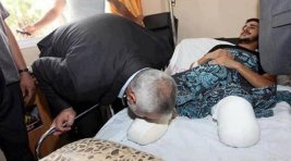 Gazze'de duygulandran grnt