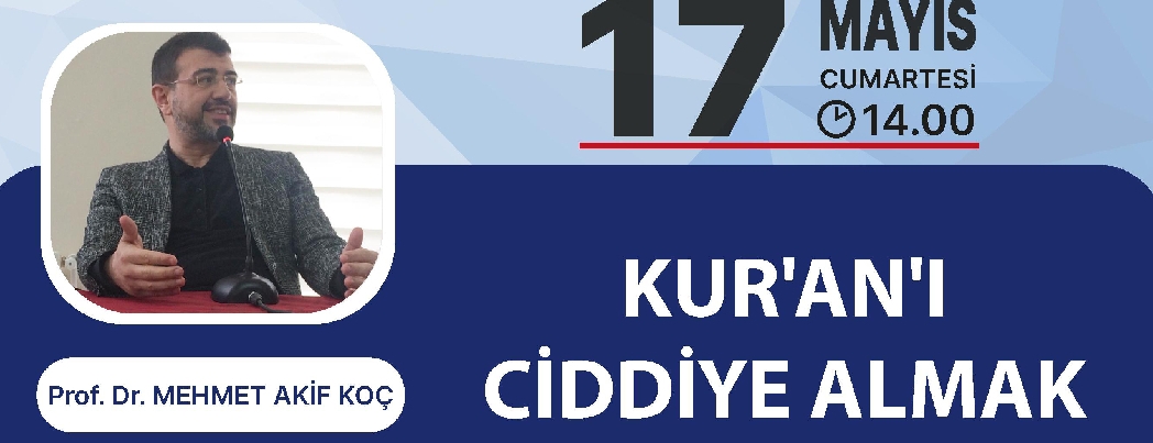 Prof. Dr. Mehmet Akif Ko, Cumartesi gn ktibasta