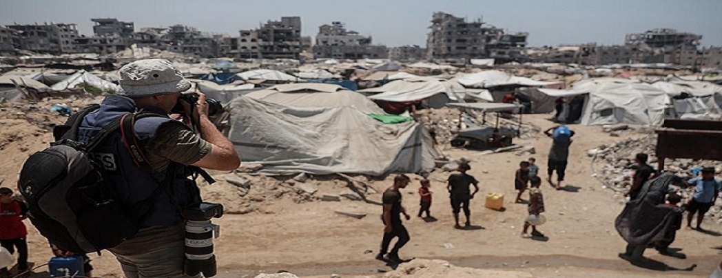 Gazzeye ynelik medya karartmas sryor