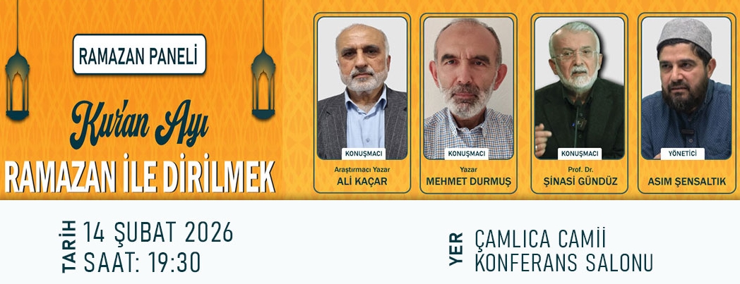 RAMAZAN VE KUR'AN PANEL�NE D�VET!